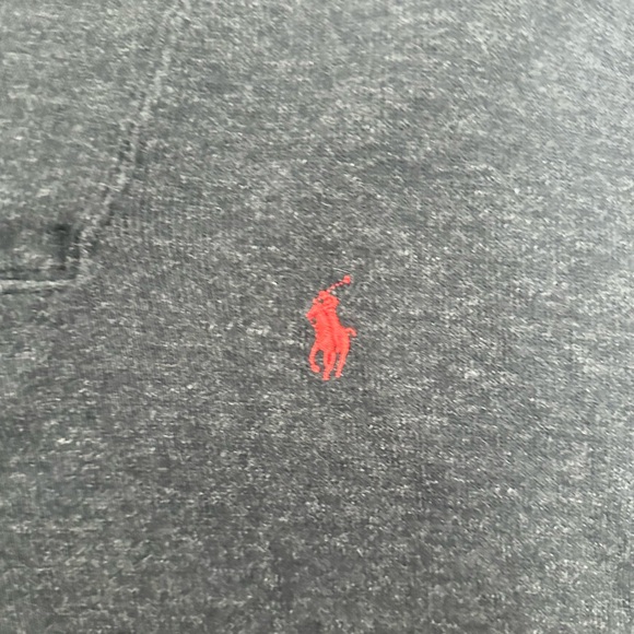 Polo Ralph Lauren Cardigan Sweater Color Charcoal Gray Size Large - Picture 2 of 3